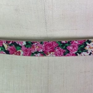 pieces Accessories - pieces pink floral belt EU 95 pieces Accessories - pieces pink floral belt EU 95